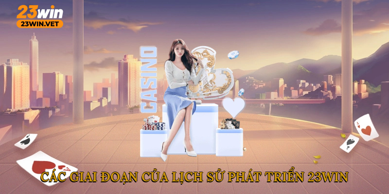 Các giai đoạn của lịch sử phát triển 23WIN