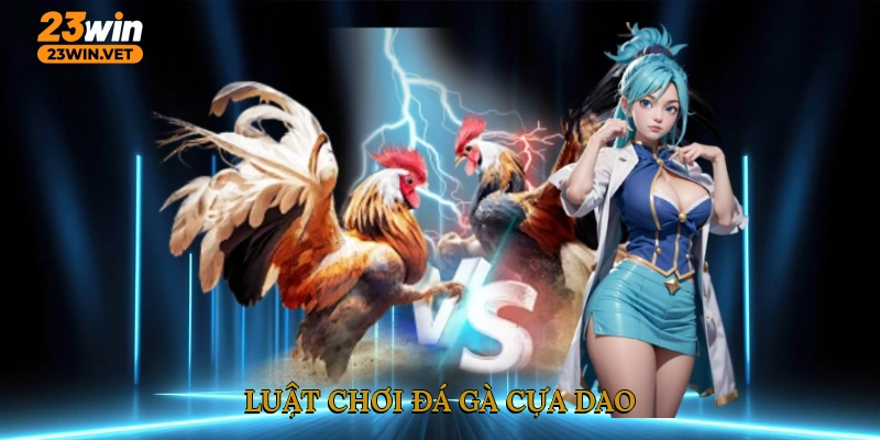 Luật chơi đá gà cựa dao